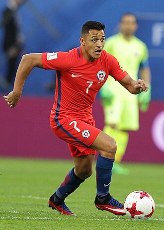 Alexis Sánchez portrait