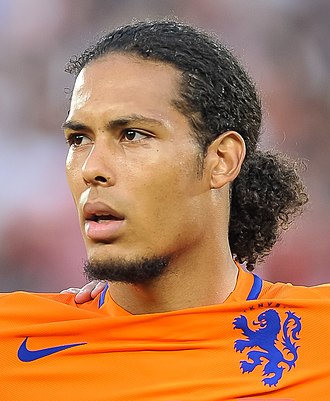 Virgil van Dijk portrait